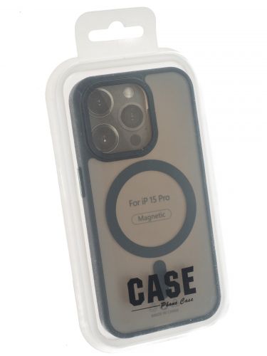 Чехол-накладка для iPhone 15 Pro VEGLAS Fog Magnetic черный оптом, в розницу Центр Компаньон фото 4