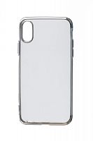 Купить Чехол-накладка для iPhone XR ELECTROPLATED TPU DOKA серебро оптом, в розницу в ОРЦ Компаньон