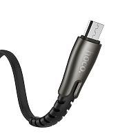 Купить Кабель USB-Micro USB HOCO U58 Core 2.4A 1.2м черный оптом, в розницу в ОРЦ Компаньон