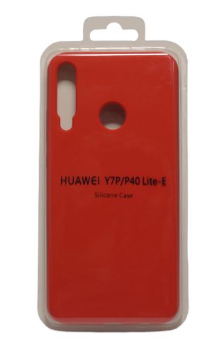 Чехол-накладка для HUAWEI P40 Lite E/Honor 9C SILICONE CASE закрытый красный (1)																			 оптом, в розницу Центр Компаньон фото 2