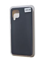 Купить Чехол-накладка для Samsung A125F A12/M12 VEGLAS SILICONE CASE закрытый черный (3) оптом, в розницу в ОРЦ Компаньон