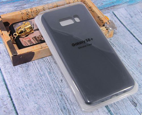 Чехол-накладка для Samsung G955H S8 Plus SILICONE CASE закрытый темно-серый (5) - оптовая продажа Чехол-накладка для Samsung G955H S8 Plus SILICONE CASE закрытый темно-серый (5) - фото