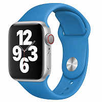 Купить Ремешок для Apple Watch Sport 42/44mm голубой (16) оптом, в розницу в ОРЦ Компаньон
