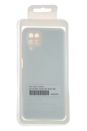 Чехол-накладка для Samsung A125F A12 SILICONE CASE OP закрытый белый (9) оптом, в розницу Центр Компаньон фото 4