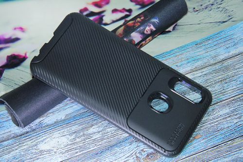 Чехол-накладка для HUAWEI Honor 8A/Y6 2019 BECATION BEETLES CARBON TPU ANTISHOCK черный - оптовая продажа фото 2 Чехол-накладка для HUAWEI Honor 8A/Y6 2019 BECATION BEETLES CARBON TPU ANTISHOCK черный - фото фото 2