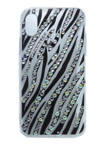 Чехол-накладка для iPhone X/XS YOUNICOU стразы WILD PC+TPU Вид 1 - оптовая продажа Чехол-накладка для iPhone X/XS YOUNICOU стразы WILD PC+TPU Вид 1 - фото