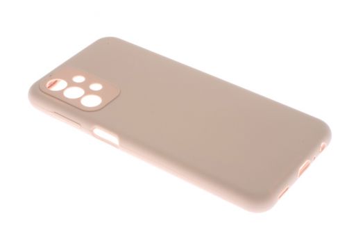 Чехол-накладка для Samsung A235F A23 SILICONE CASE OP закрытый светло-розовый (18) - фото фото 2