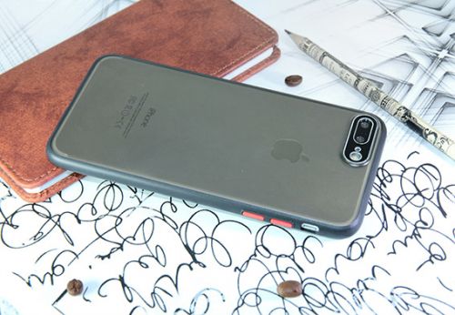 Чехол-накладка для iPhone 7/8 Plus METAL LENS TPU+PC черный - фото фото 3