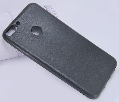 Чехол-накладка для HUAWEI P Smart FASHION LITCHI TPU черный - оптовая продажа Чехол-накладка для HUAWEI P Smart FASHION LITCHI TPU черный - фото