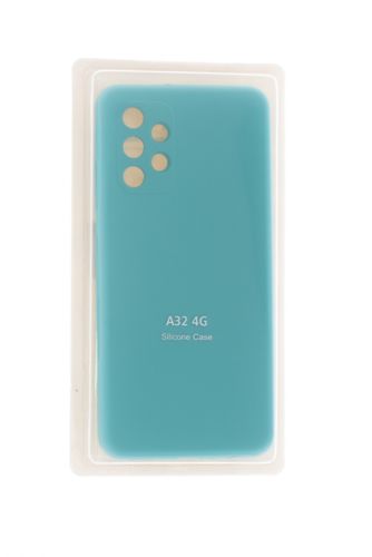 Чехол-накладка для Samsung A325F A32 VEGLAS SILICONE CASE закрытый бирюзовый (2) - оптовая продажа Чехол-накладка для Samsung A325F A32 VEGLAS SILICONE CASE закрытый бирюзовый (2) - фото
