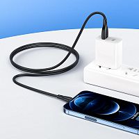 Купить Кабель USB Lightning 8Pin HOCO X61 Ultimate silicone 2.4A 1.0м черный оптом, в розницу в ОРЦ Компаньон