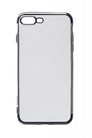 Купить Чехол-накладка для iPhone 7/8 Plus ELECTROPLATED TPU DOKA черный оптом, в розницу в ОРЦ Компаньон