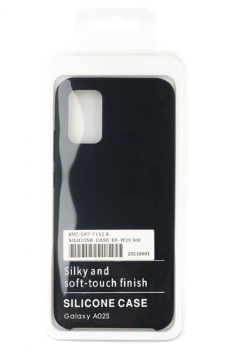Чехол-накладка для Samsung A025F A02S SILICONE CASE OP черный (3) - оптовая продажа фото 4 Чехол-накладка для Samsung A025F A02S SILICONE CASE OP черный (3) - фото фото 4