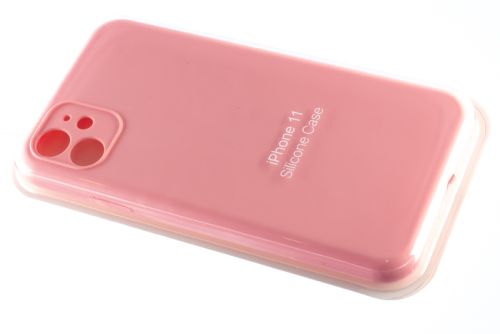 Чехол-накладка для iPhone 11 SILICONE CASE Защита камеры розовый (6) оптом, в розницу Центр Компаньон фото 2