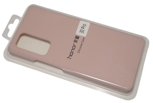 Чехол-накладка для HUAWEI Honor 30 Pro+/30 Pro SILICONE CASE светло-розовый (18)																			 оптом, в розницу Центр Компаньон фото 2