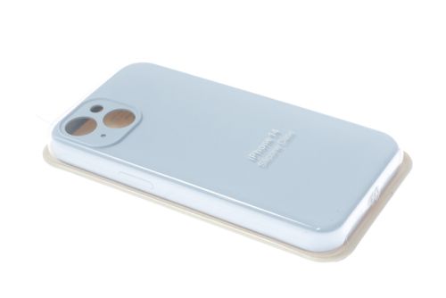 Чехол-накладка для iPhone 14 SILICONE CASE Защита камеры сиренево-голубой (5) оптом, в розницу Центр Компаньон фото 2