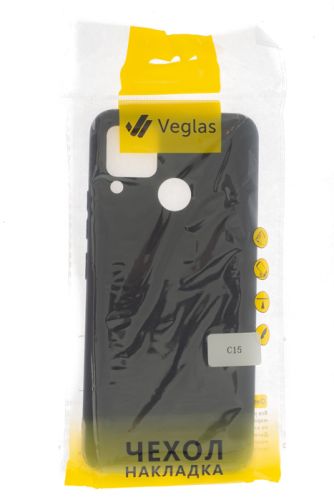 Чехол-накладка для REALME C15 VEGLAS Air Matte черный оптом, в розницу Центр Компаньон фото 3