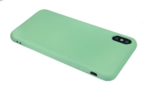 Чехол-накладка для iPhone XS Max SOFT TOUCH TPU зеленый  оптом, в розницу Центр Компаньон