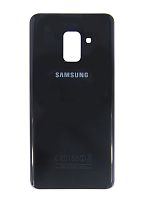 Купить Крышка задняя ААА для Samsung A730F A8 Plus 2018 черный оптом, в розницу в ОРЦ Компаньон