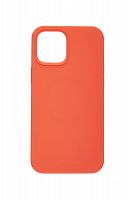 Чехол-накладка для iPhone 12 Pro Max SILICONE TPU поддержка MagSafe розовый коробка - фото