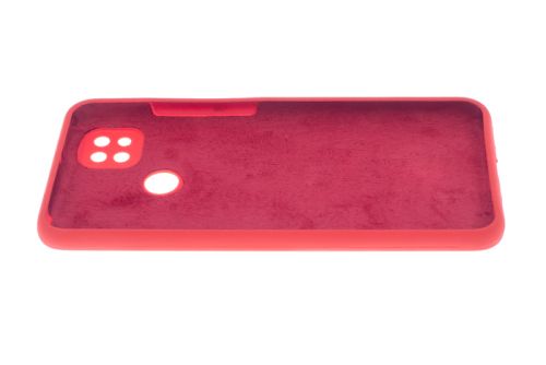 Чехол-накладка для XIAOMI Redmi 9C SILICONE CASE OP закрытый красный (1) оптом, в розницу Центр Компаньон фото 3