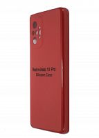 Купить Чехол-накладка для XIAOMI Redmi Note 10 Pro SILICONE CASE закрытый красный (1) оптом, в розницу в ОРЦ Компаньон