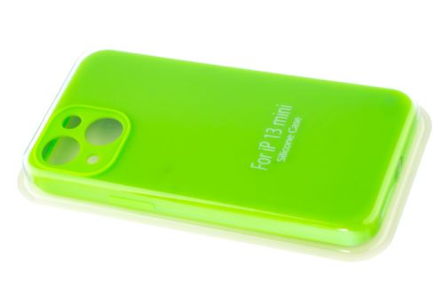Чехол-накладка для iPhone 13 Mini SILICONE CASE NL Защита камеры лайм (60) оптом, в розницу Центр Компаньон фото 2