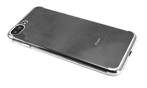 Чехол-накладка для iPhone 7/8 Plus ELECTROPLATED TPU серебро оптом, в розницу Центр Компаньон фото 3
