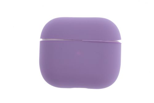 Чехол для наушников Airpods 3 Silicone без карабина сиреневый - фото фото 3