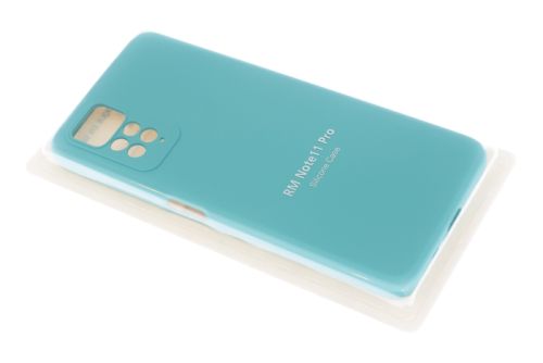 Чехол-накладка для XIAOMI Redmi Note 11 Pro SILICONE CASE NL закрытый бирюзовый (2) оптом, в розницу Центр Компаньон фото 2