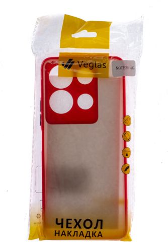 Чехол-накладка для INFINIX Note 30 VEGLAS Fog красный оптом, в розницу Центр Компаньон фото 3