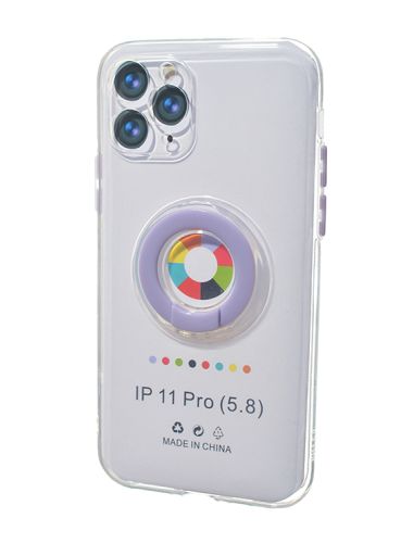 Чехол-накладка для iPhone 11 Pro NEW RING TPU сиреневый оптом, в розницу Центр Компаньон фото 3