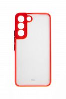 Чехол-накладка для Samsung S901B S22 VEGLAS Fog красный - фото