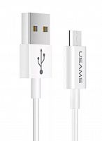 Купить Кабель USB-Micro USB USAMS US-SJ284 U23 1м белый оптом, в розницу в ОРЦ Компаньон