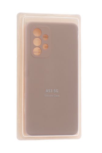 Чехол-накладка для Samsung A535F A53 SILICONE CASE закрытый светло-розовый (18) - оптовая продажа Чехол-накладка для Samsung A535F A53 SILICONE CASE закрытый светло-розовый (18) - фото