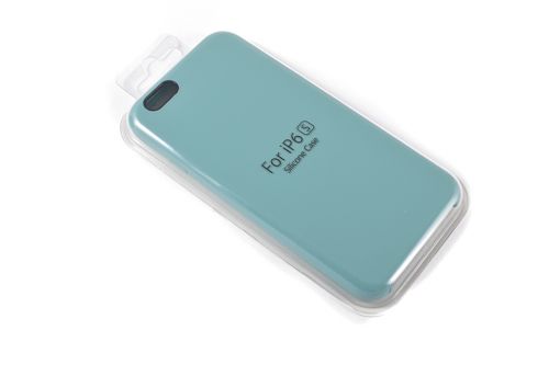 Чехол-накладка для iPhone 6/6S VEGLAS SILICONE CASE бирюзовый (21) - фото фото 2