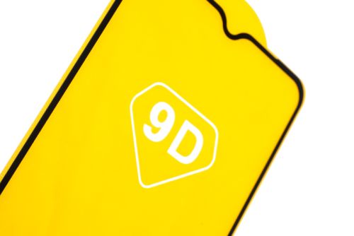 Защитное стекло для XIAOMI Poco X4 Pro FULL GLUE (желтая основа) пакет черный оптом, в розницу Центр Компаньон фото 2