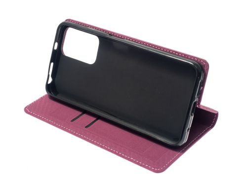 Чехол-книжка для XIAOMI Redmi Note 12S VEGLAS RICH бордовый - фото фото 4
