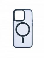 Чехол-накладка для iPhone 14 Pro VEGLAS Fog Magnetic темно-синий - фото