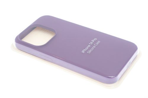 Чехол-накладка для iPhone 14 Pro SILICONE CASE закрытый фиолетовый (45) оптом, в розницу Центр Компаньон фото 2