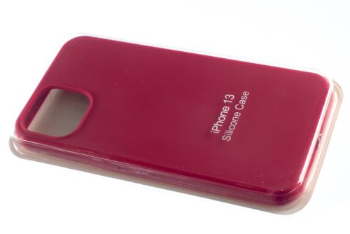 Чехол-накладка для iPhone 13 SILICONE CASE закрытый малиновый (36) оптом, в розницу Центр Компаньон фото 2