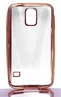 Чехол-накладка для Samsung G900/i9600 РАМКА TPU розовое золото - фото