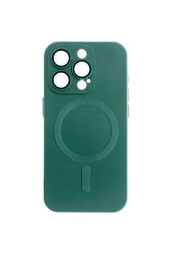 Чехол-накладка для iPhone 15 Pro VEGLAS Lens Magnetic зеленый оптом, в розницу Центр Компаньон