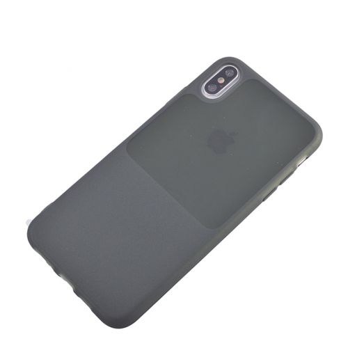 Чехол-накладка для iPhone XS Max SKY LIGHT TPU черный - фото фото 2
