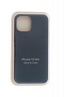 Купить Чехол-накладка для iPhone 13 Mini VEGLAS SILICONE CASE NL закрытый темно-синий (8) оптом, в розницу в ОРЦ Компаньон
