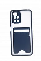 Чехол-накладка для XIAOMI Redmi 10 VEGLAS Fog Pocket синий - фото