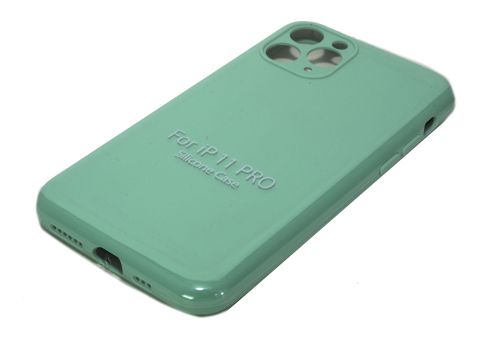 Чехол-накладка для iPhone 11 Pro VEGLAS SILICONE CASE NL Защита камеры ментоловый (50) оптом, в розницу Центр Компаньон фото 2