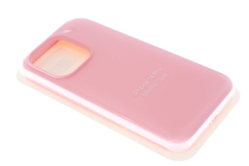 Чехол-накладка для iPhone 14 Pro VEGLAS SILICONE CASE NL закрытый розовый (6) оптом, в розницу Центр Компаньон фото 2
