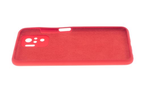 Чехол-накладка для XIAOMI Redmi Note 10S SILICONE CASE OP закрытый красный (1) оптом, в розницу Центр Компаньон фото 3