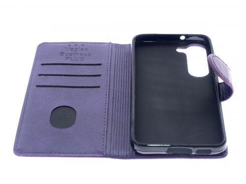 Чехол-книжка для Samsung S911B S23 VEGLAS BUSINESS PLUS фиолетовый оптом, в розницу Центр Компаньон фото 3